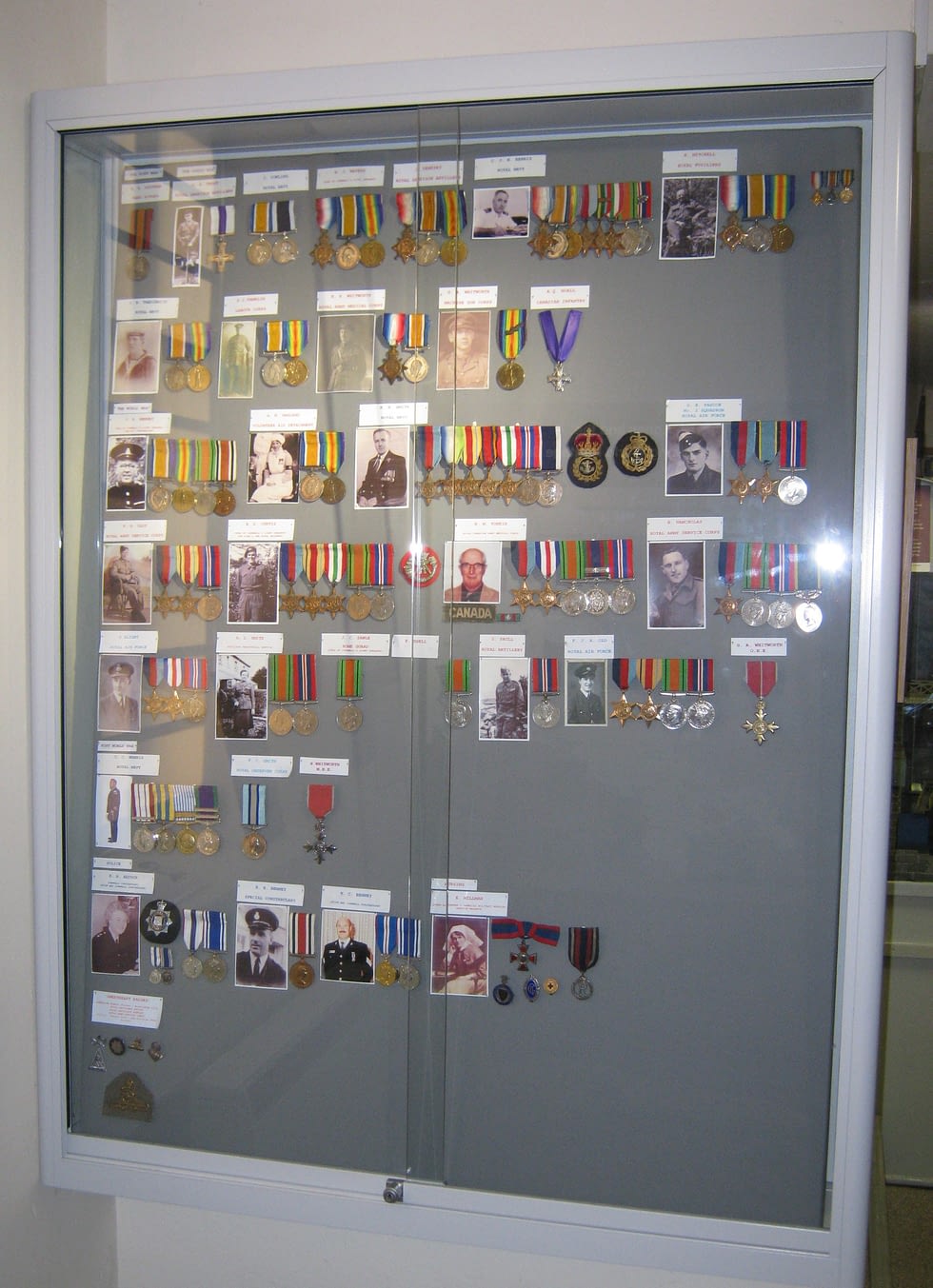 Medals cabinet