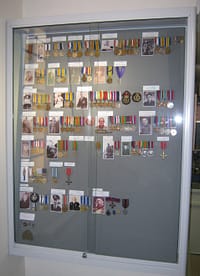 Medals cabinet